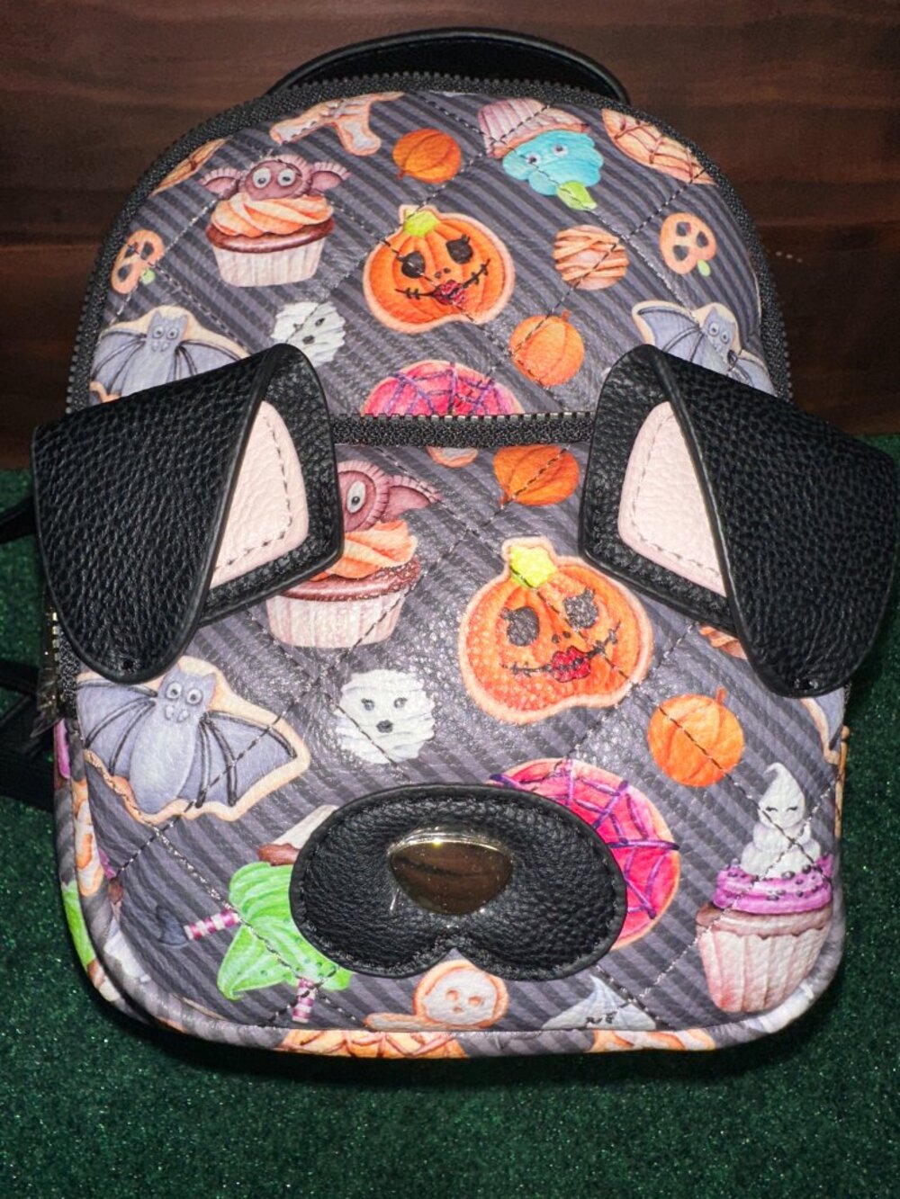 Betsey Johnson Sweets Dog XOBAYBEE Halloween Mini Backpack Purse New